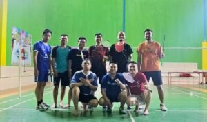 BRI Pemalang Bangun Kekompakan Karyawan Lewat Olahraga Badminton